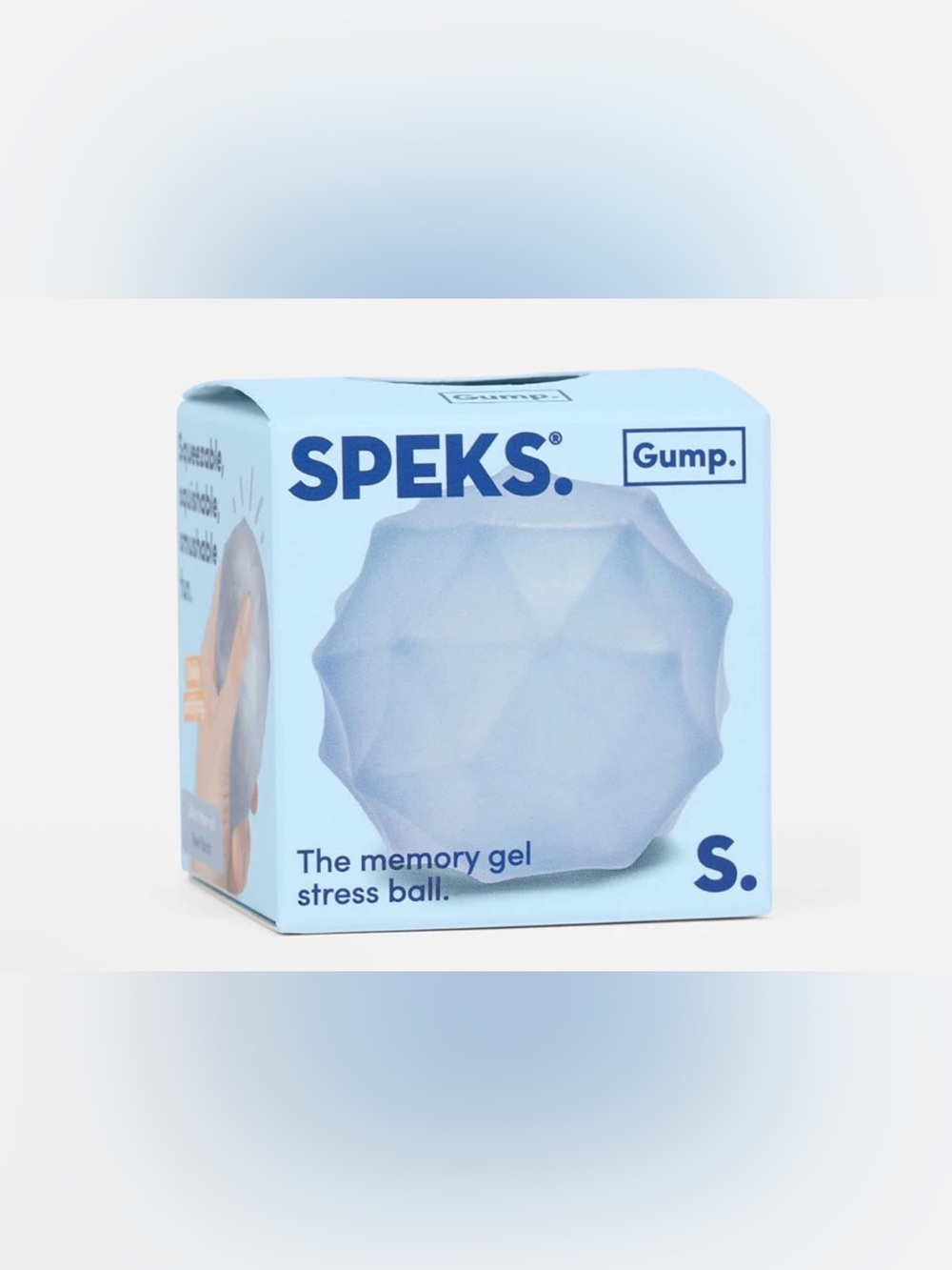 SPEKS Memory Gel Stress Ball - Gump Surface- color- Burst